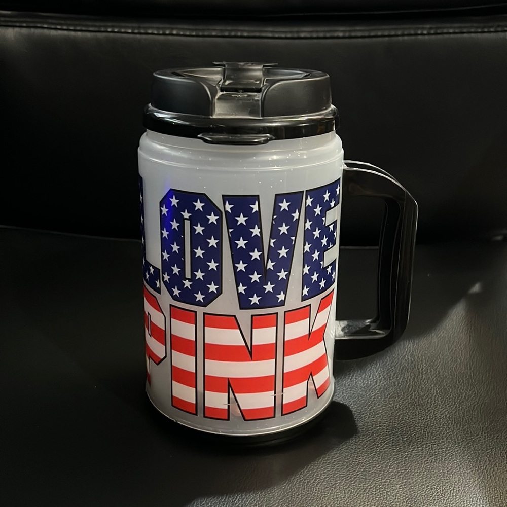 Limited edition light up PINK Plastic Cup/Mug